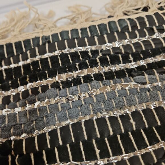 Metalic Silver Black and Gray Mat see measurements - Picture 6 of 6